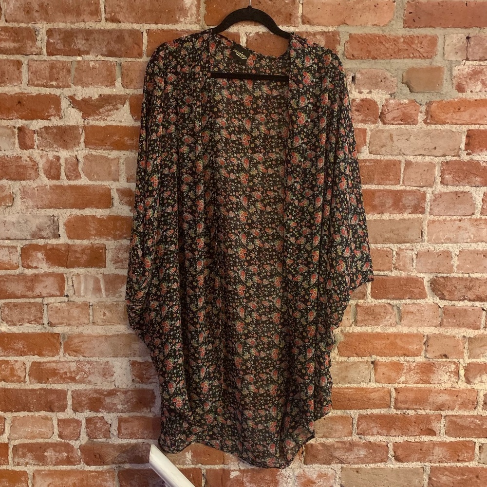 Floral kimono
